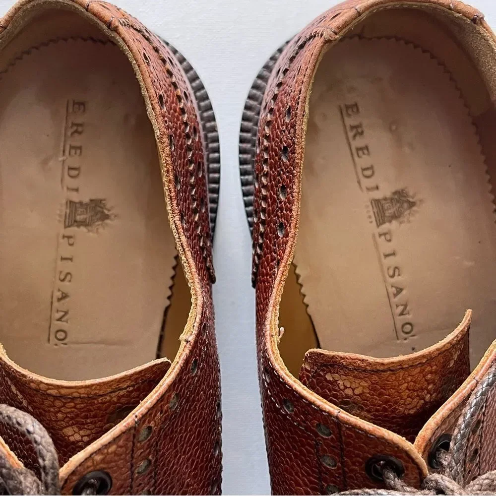 EREDI PISAÑO Men’s Derby Lace up Shoes size 10